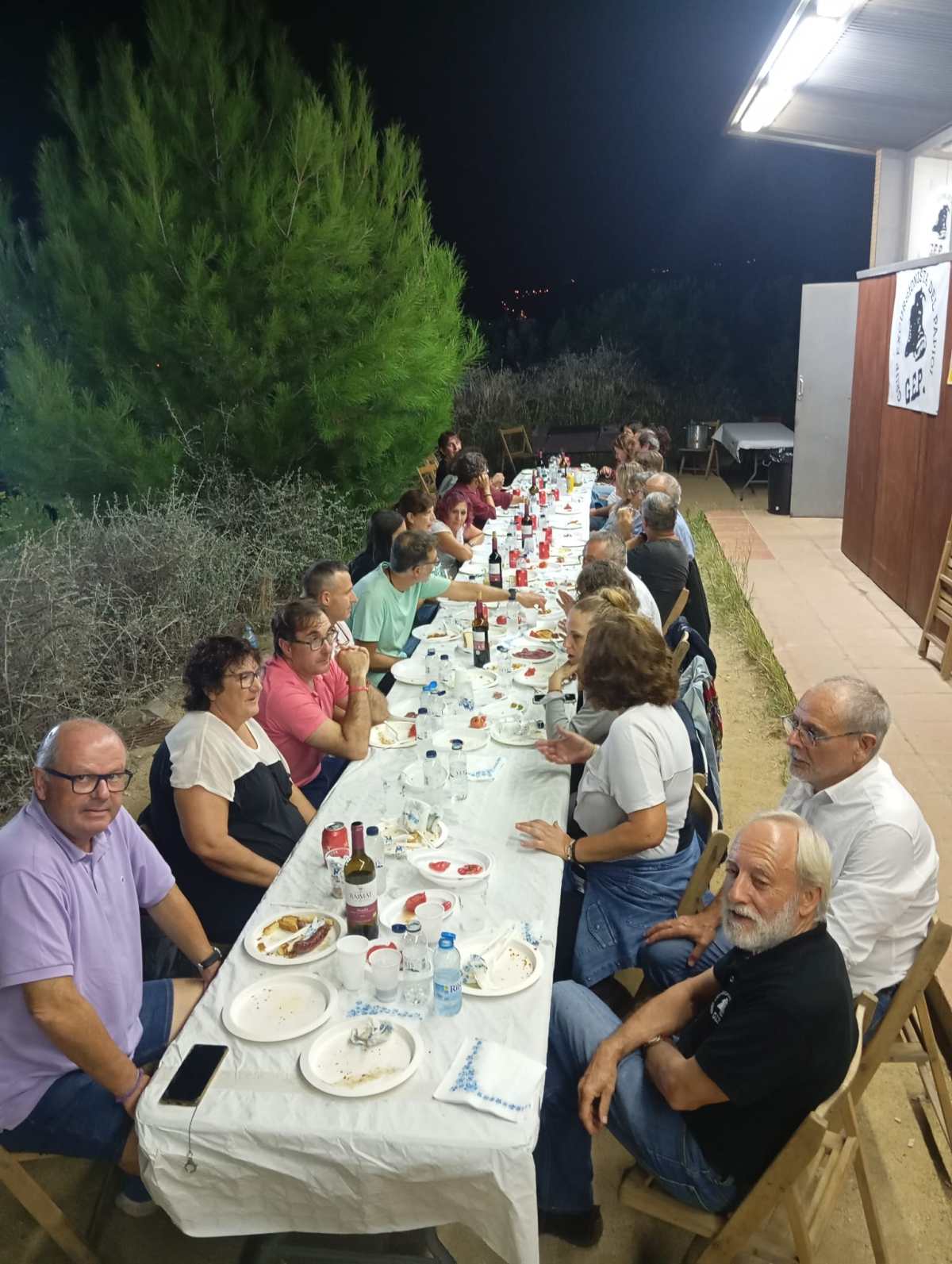 Sopar del GEP a la&nbsp;fresca